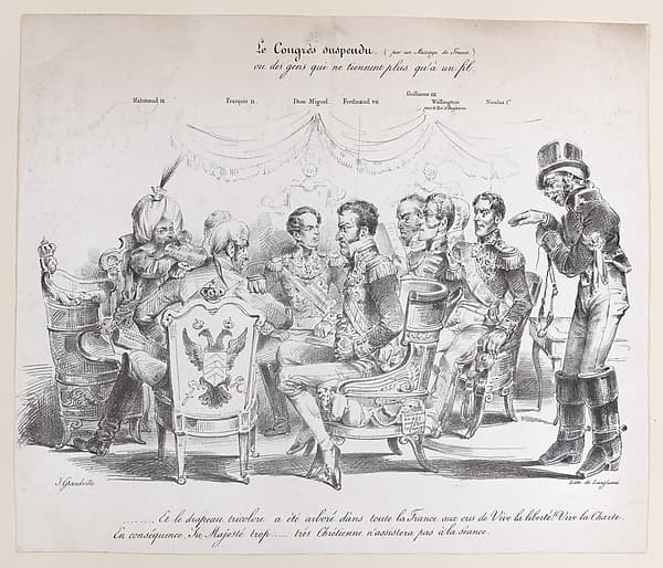 The Suspended Congress, by J. J. Grandville
