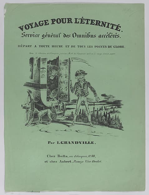 Journey for Eternity, by J. J. Grandville