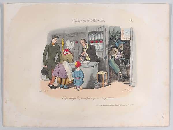 Journey for Eternity, No. 5, by J. J. Grandville