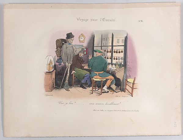 Journey for Eternity, No. 4, by J. J. Grandville