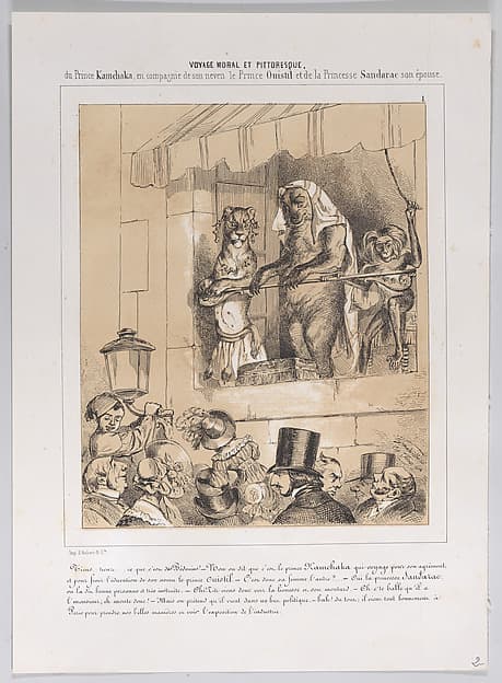 Journey for Eternity, No. 2, by J. J. Grandville