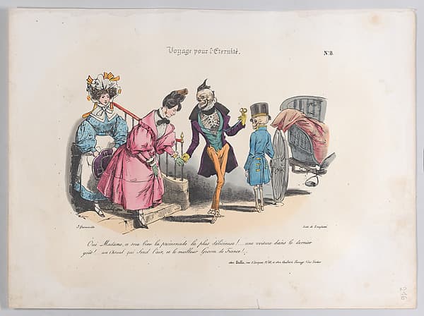 Journey for Eternity, No. 1, by J. J. Grandville
