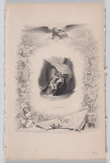 Octavie, from "The Complete Works of Béranger", by François-Louis Français