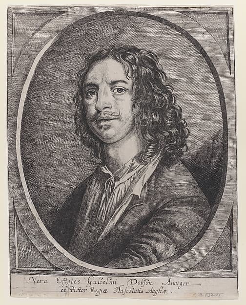 Portrait of William Dobson, by Josias English