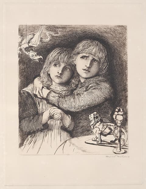 Babes in the Wood, by Sir Hubert von Herkomer