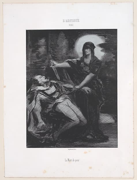 La Mort de peur, by Narcisse-Virgile Diaz de la Peña