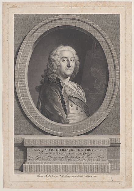 Jean Baptiste François de Troy, Fils, by Nicolas de Launay