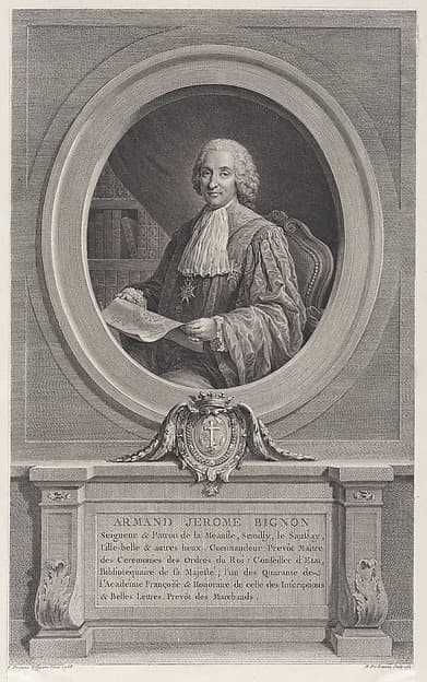 Portrait of Armand-Jérôme Bignon, by Nicolas de Launay