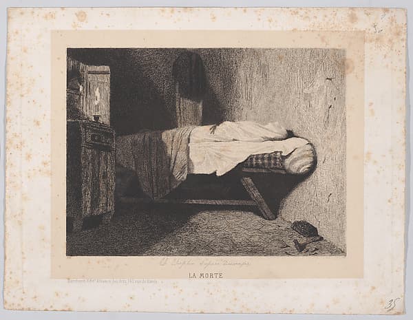 Death, by Alexandre-Gabriel Decamps