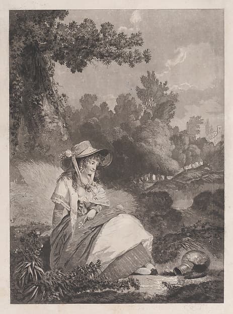 Pauvre Annette, by Louis Philibert Debucourt