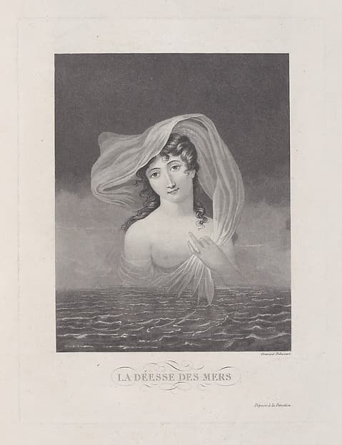 La Déesse des Mers, by Louis Philibert Debucourt