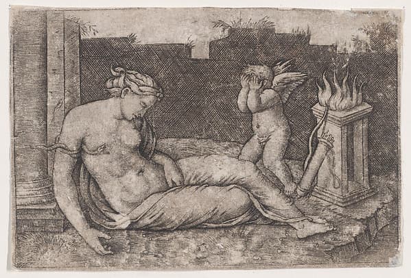 Cleopatra, by Anonymous, Italian, 16th to early 17th century