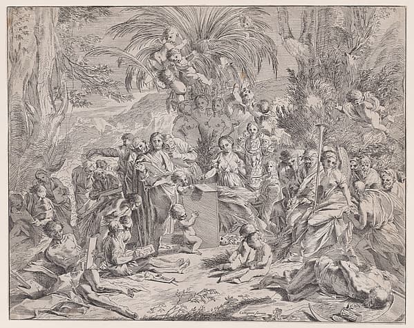 An allegory of painting, by François Collignon