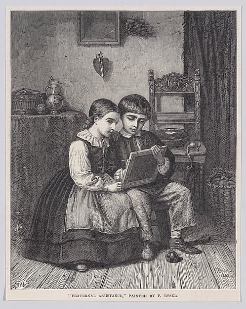 Fraternal Assistance, from "Illustrated London News", by Mason Jackson