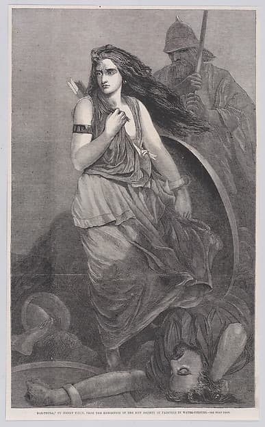 Dar-Thula, from "Illustrated London News", by Frederick James Smyth