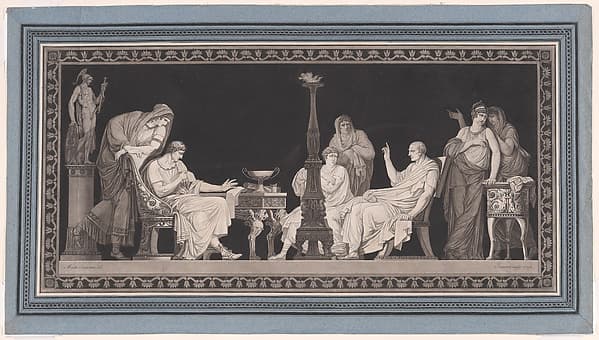 The Discovery of the Catilinarian Conspiracy, by Jean François Janinet