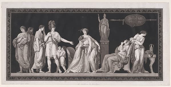 The Constancy of Coriolanus, by Jean François Janinet