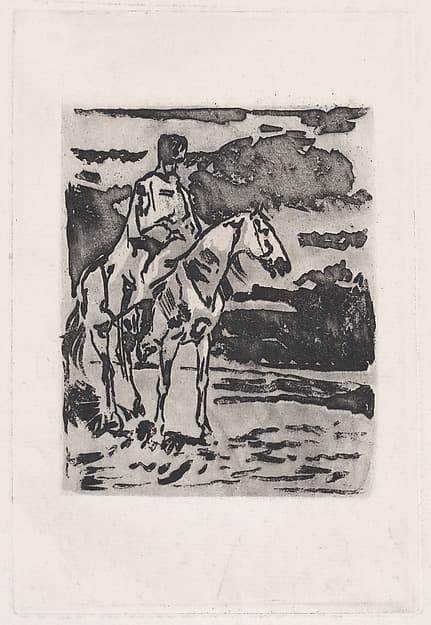 Hussard, by John-Lewis Brown