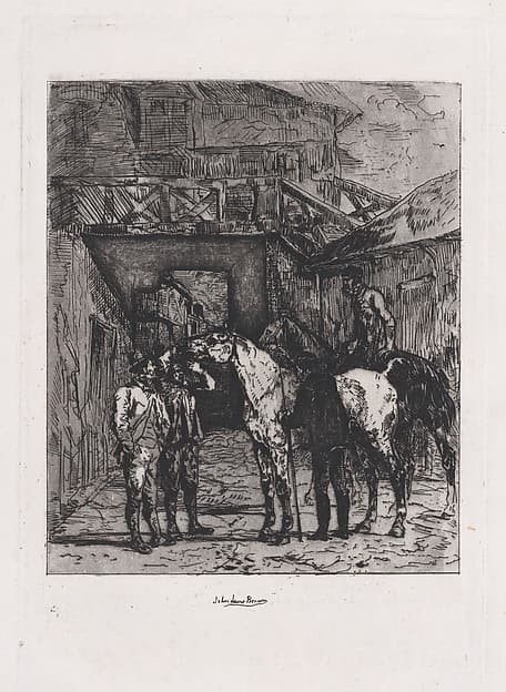 Le Maquignon, by John-Lewis Brown