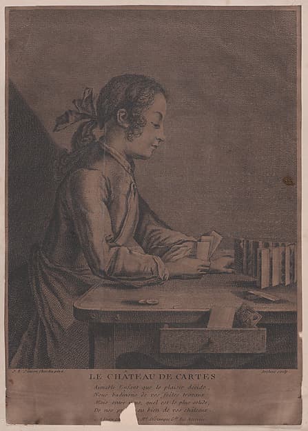 The Castle of Cards, by Pierre Alexandre Aveline