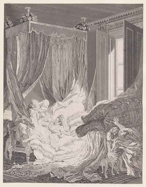 L'Épouse indiscrète, by Pierre Antoine Baudouin
