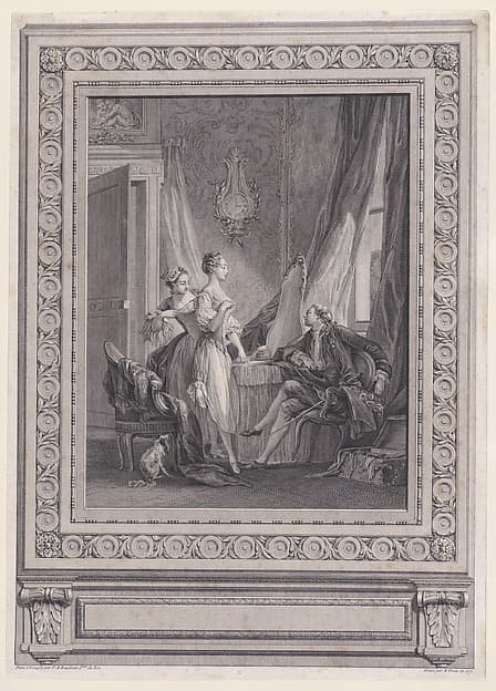 La Toilette, by Pierre Antoine Baudouin