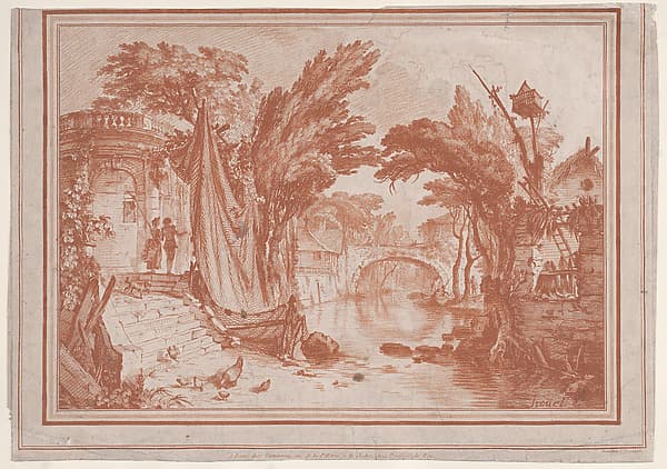 Paysage, by Gilles Demarteau