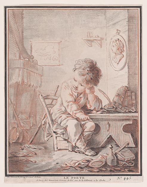 The Poet, by Gilles Demarteau