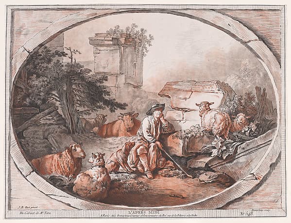 The Four Times of Day: L'Après Midi, by Gilles Demarteau