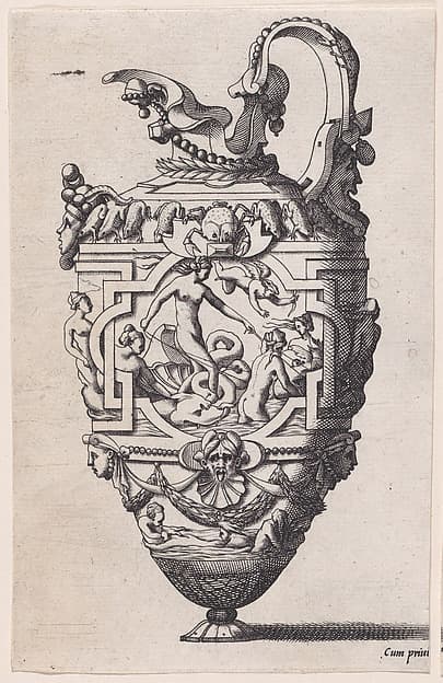 Ewer with Venus, by René Boyvin