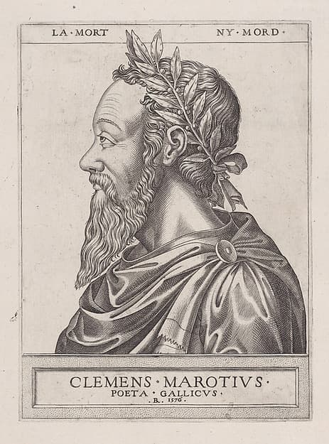 Clément Marot, by René Boyvin