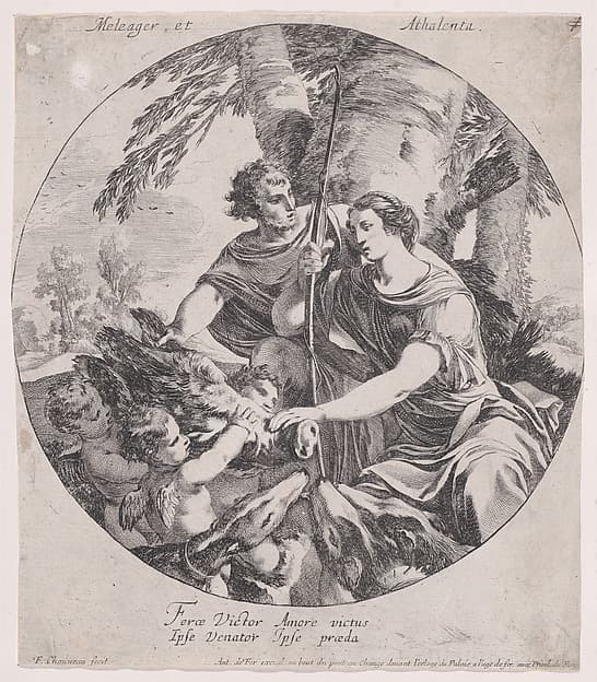 Meleager and Atalanta, by François Chauveau