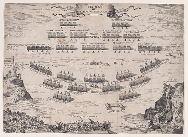 Combat de la Louange et de la Satire, by François Chauveau