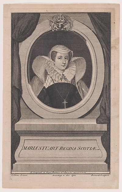 Maria Stuart Regina Scotiae, by Louis Pierre Boitard