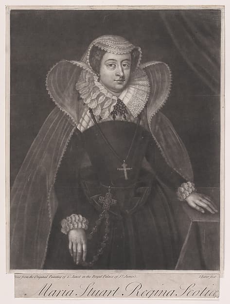 Maria Stuart Regina Scotiae, by John Faber, the Younger
