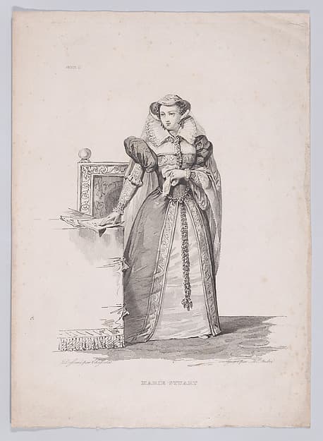 Mary, Queen of Scots, by Alexandrine André