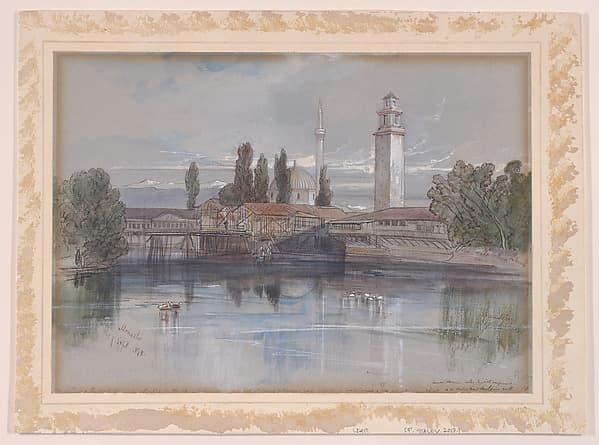 Monastir, by Edward Lear