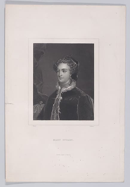 Mary, Queen of Scots (from "The Pictorial History of Scotland," volume 1), by Thomas William Hunt