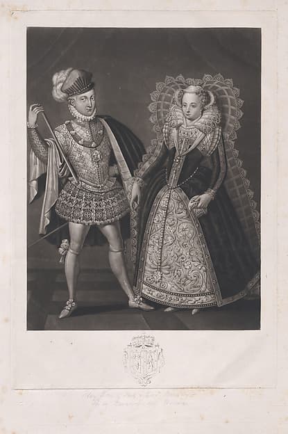 Mary, Queen of Scots and Lord Darnley, by Robert Dunkarton
