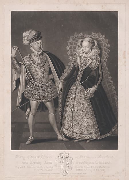 Mary, Queen of Scots and Lord Darnley, by Robert Dunkarton