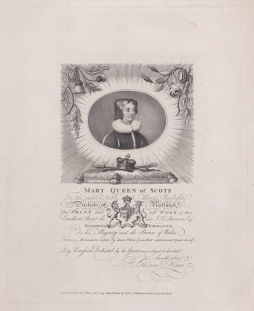 Mary, Queen of Scots, by John Keyse Sherwin