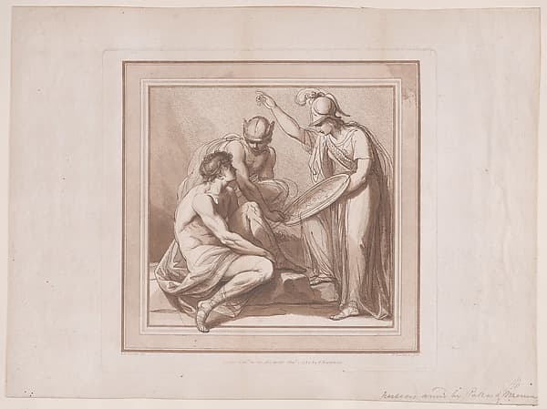Minerva and Mercury, by Domenico Marchetti