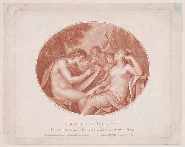 Genius and Beauty, by Francesco Bartolozzi