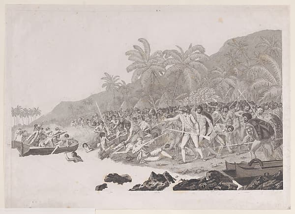 The Death of Captain Cook, by Francesco Bartolozzi