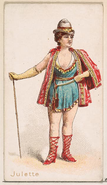 Julette, from the Ballet Queens series (N182) issued by Wm. S. Kimball & Co., by William S. Kimball & Company