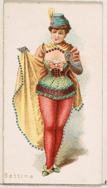 Bettina, from the Ballet Queens series (N182) issued by Wm. S. Kimball & Co., by William S. Kimball & Company