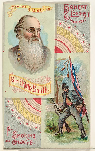 A Short History: General E. Kirby Smith, from the Histories of Generals series (N114) issued by W. Duke, Sons & Co. to promote Honest Long Cut Smoking and Chewing Tobacco, by W. Duke, Sons & Co.
