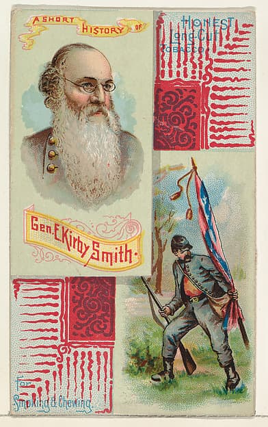 A Short History: General E. Kirby Smith, from the Histories of Generals series (N114) issued by W. Duke, Sons & Co. to promote Honest Long Cut Smoking and Chewing Tobacco, by W. Duke, Sons & Co.