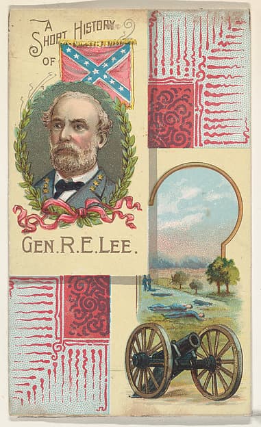 A Short History: General Robert E. Lee, from the Histories of Generals series (N114) issued by W. Duke, Sons & Co. to promote Honest Long Cut Smoking and Chewing Tobacco, by W. Duke, Sons & Co.
