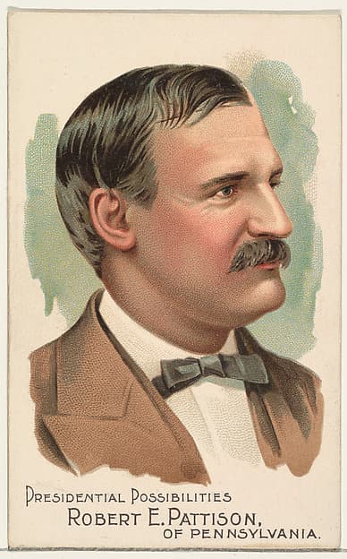 Robert E. Pattison of Pennsylvania, from the Presidential Possibilities series (N124) issued by Duke Sons & Co. to promote Honest Long Cut Tobacco, by W. Duke, Sons & Co.